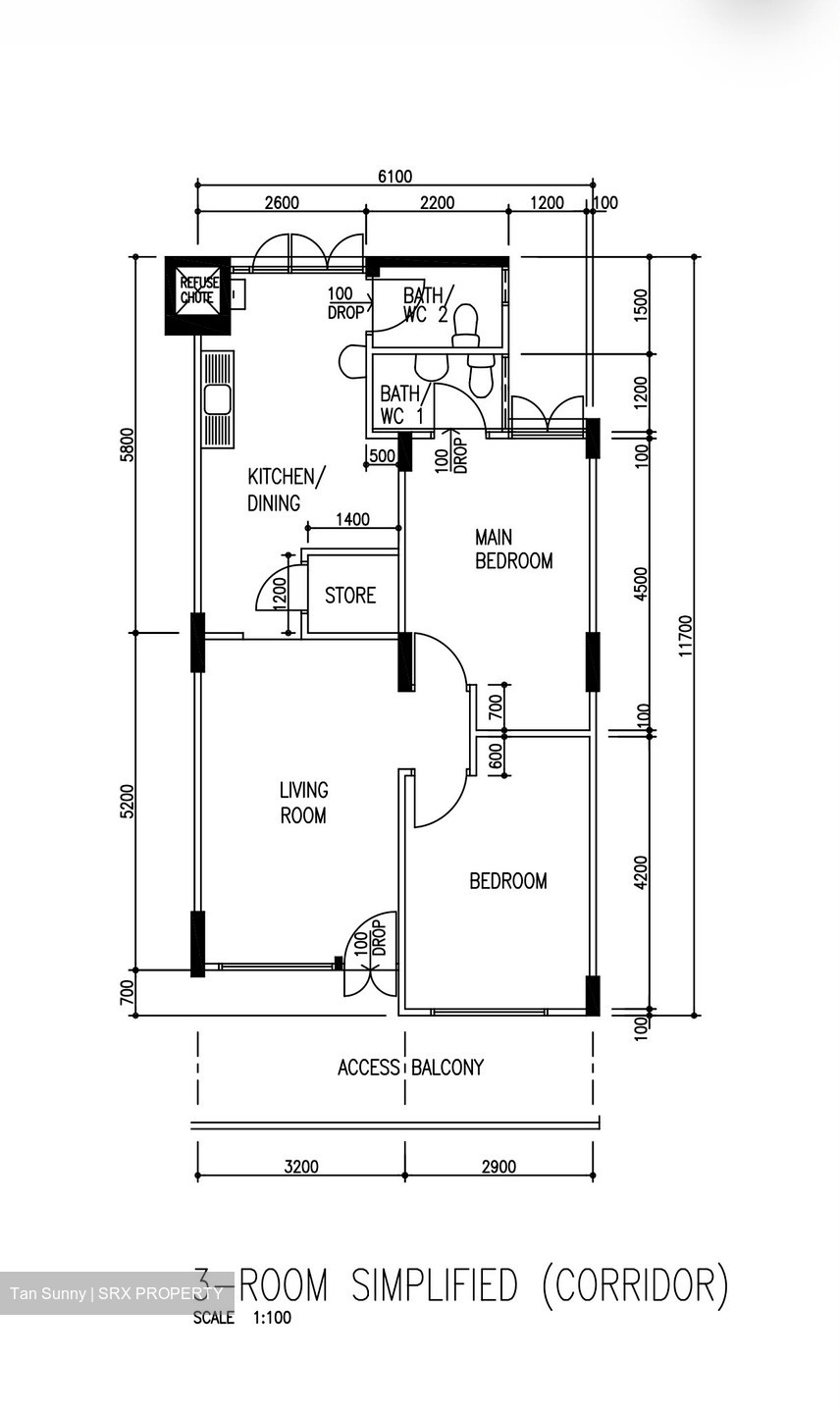 Blk 632 Hougang Avenue 8 (Hougang), HDB 3 Rooms #625937611